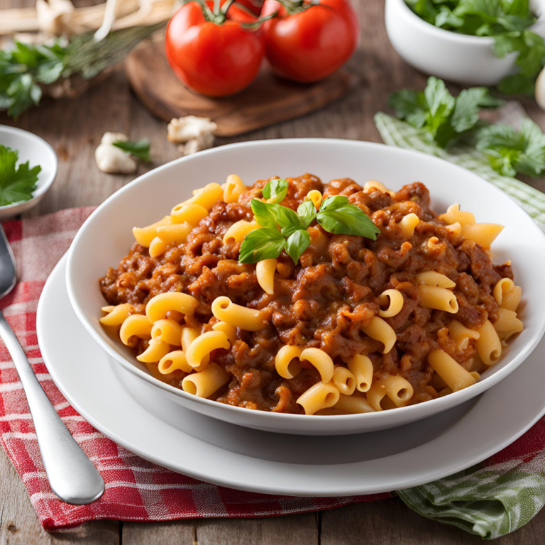 Traditional Goulash in a Bowl