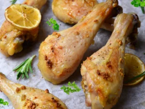 "Roasted Chicken Thighs in the Oven"