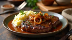Hamburger Steak with Rich Gravy