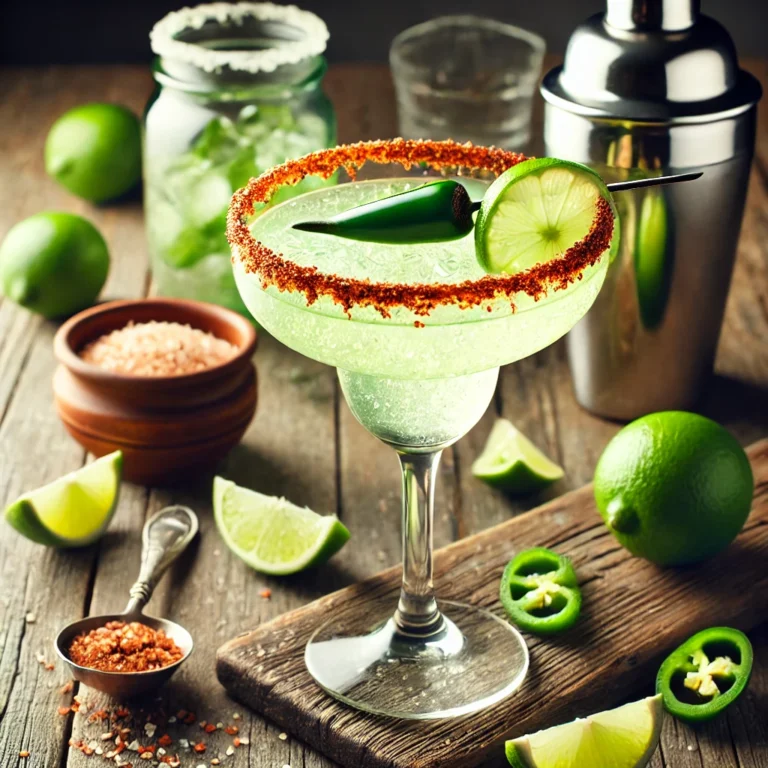 Refreshing Margarita with Spicy Twist